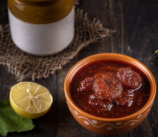 Gongura Prawn’s Pickle/ Gongura Royyala Pachadi